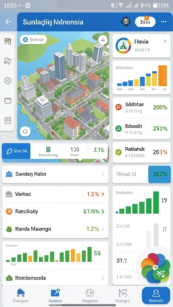 Tampilan awal permainan yang menggugah selera.