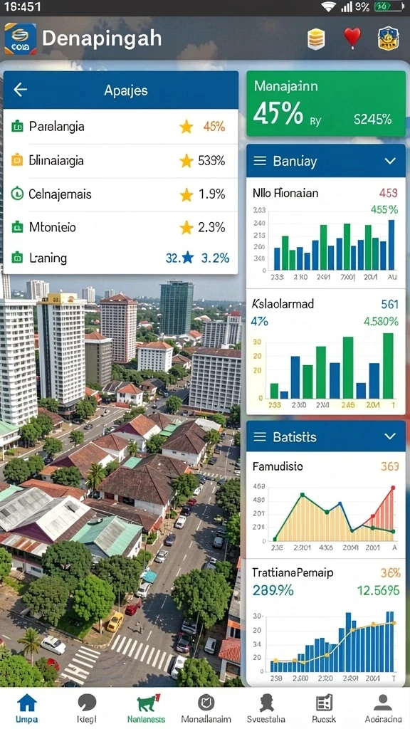 Tampilan antarmuka yang menarik dan intuitif.