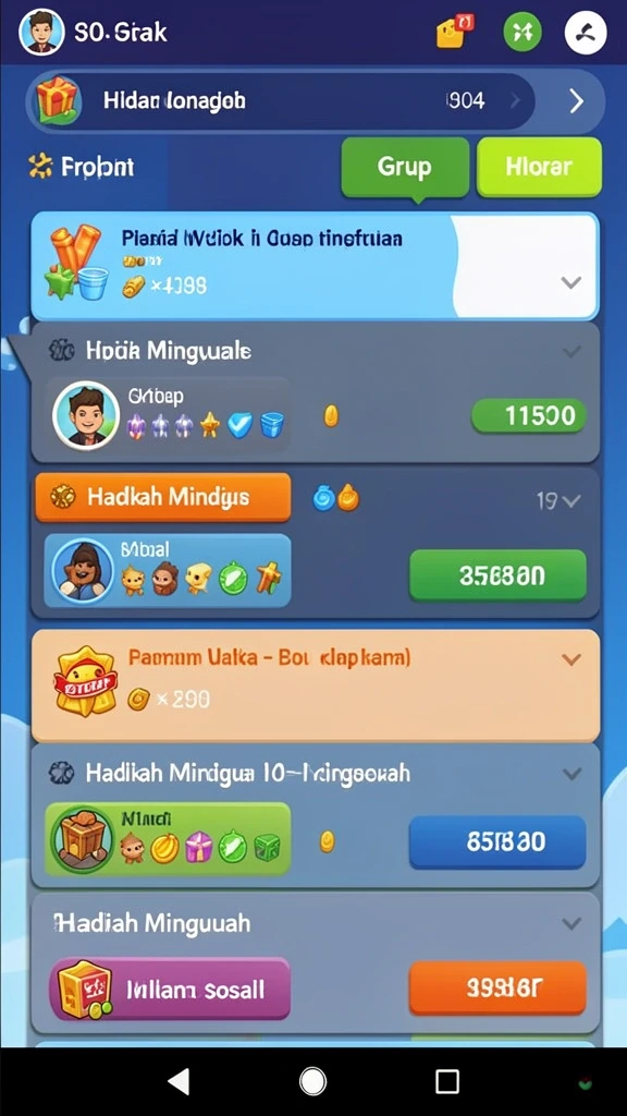 Screenshot 8728SLOTS menampilkan mesin slot dengan tema petualangan.