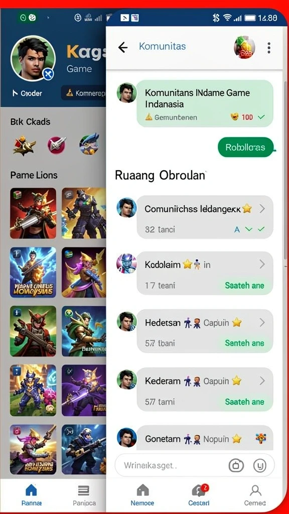 Karakter yang beragam dengan keahlian unik.