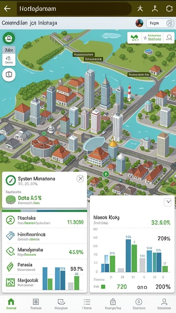 Screenshot menampilkan antarmuka permainan yang menarik dan intuitif.