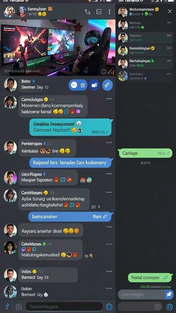 Tampilan antarmuka yang modern dan menarik.