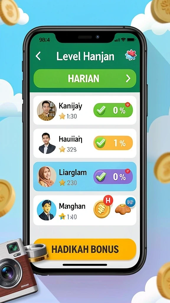 Lihatlah lingkungan permainan yang menakjubkan.