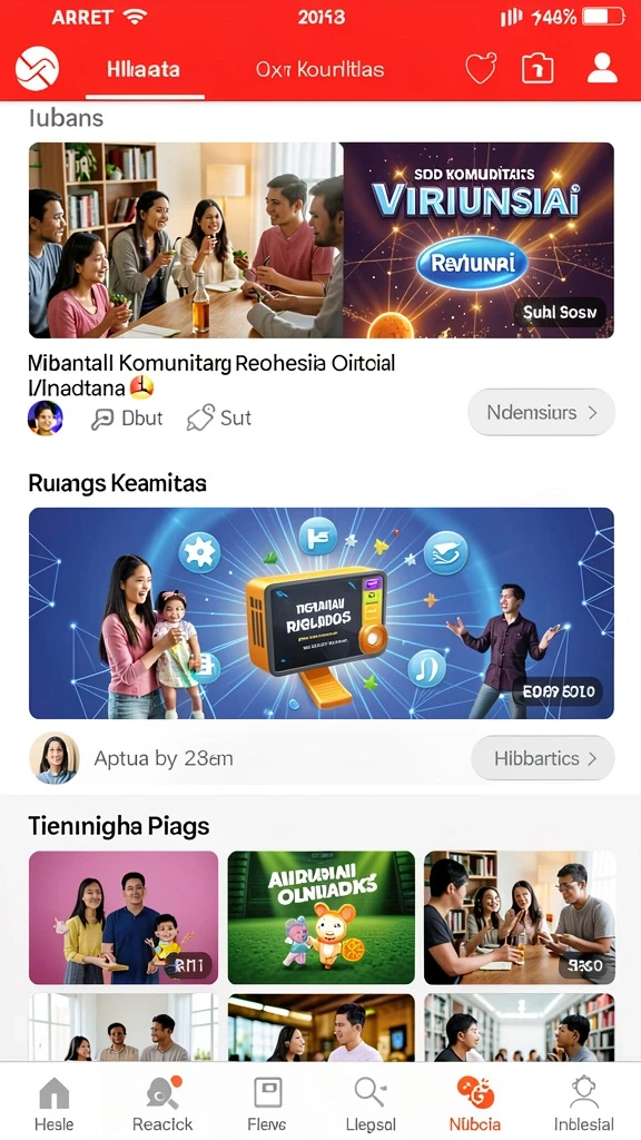 Lingkungan level yang beragam dan menantang.
