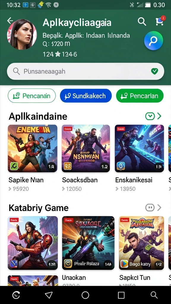 Tampilan antarmuka yang modern dan user-friendly.
