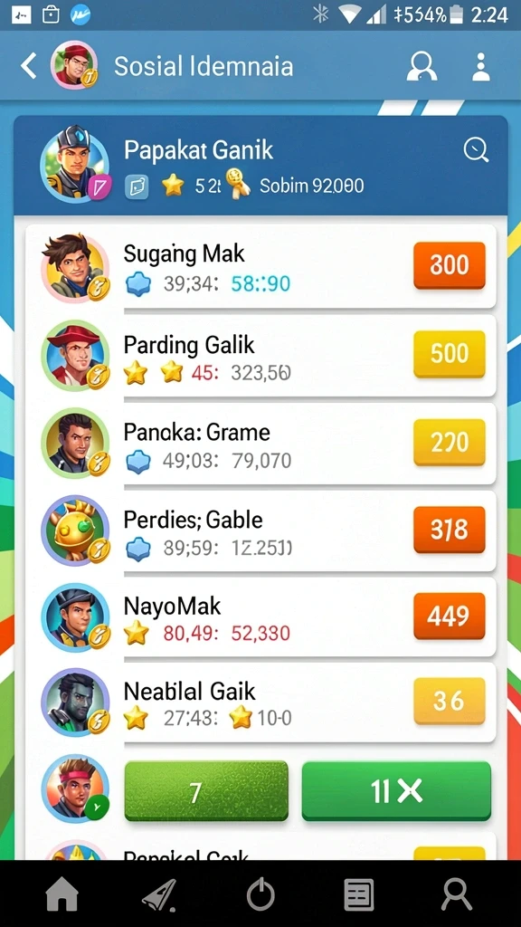 Hadiah menarik menanti setiap pemain.