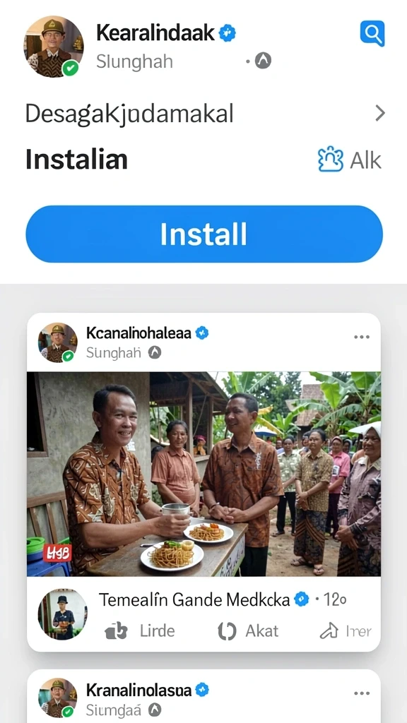 Tampilan antarmuka yang ramah pengguna dan menarik.