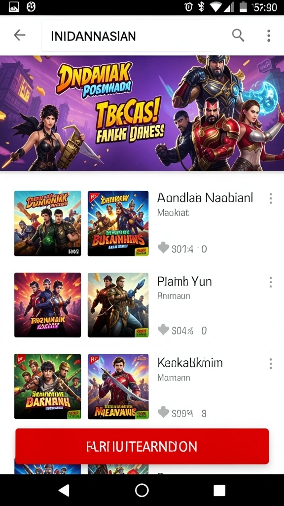 Salah satu karakter unik dalam DUNIA77 yang siap bertarung.