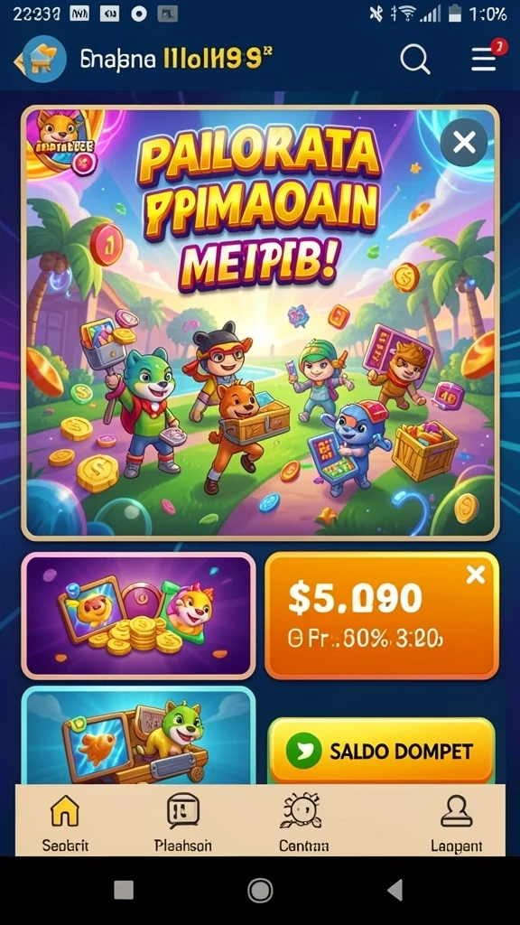 Tampilan fitur live chat untuk dukungan pelanggan yang cepat.