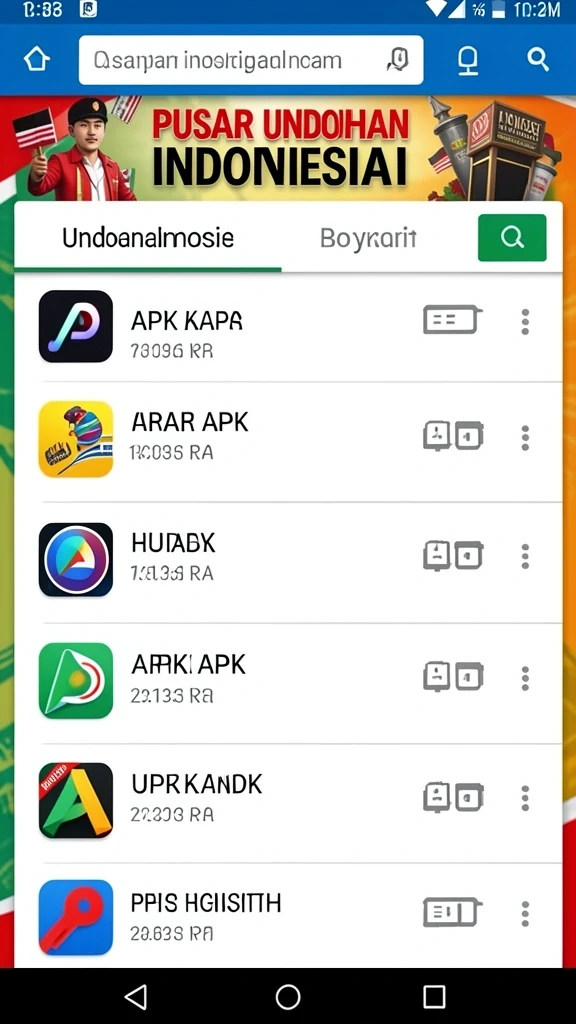 Tampilan antarmuka yang user-friendly dan interaktif.