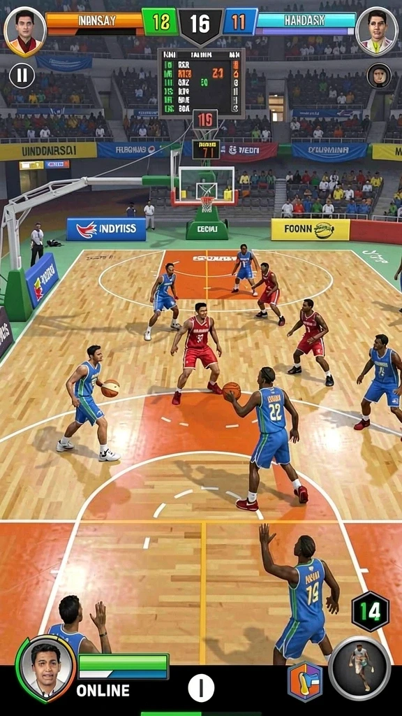 Gameplay seru yang bisa dimainkan bersama teman.