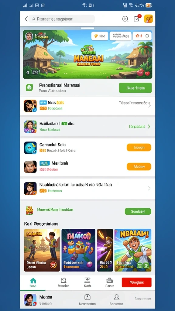 Grafis yang memukau dan detail yang halus.