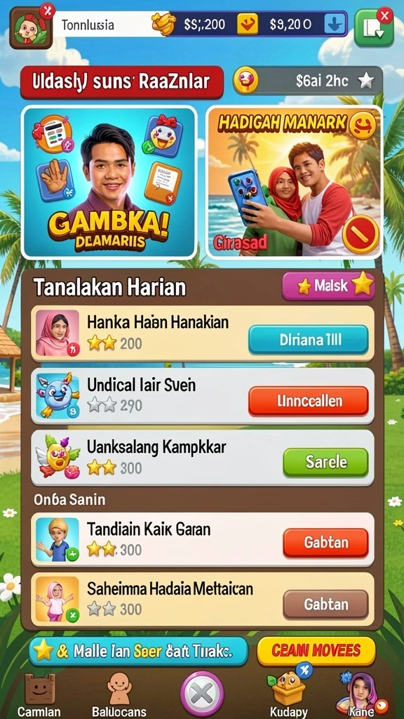 Momen epik saat bertarung melawan monster besar.