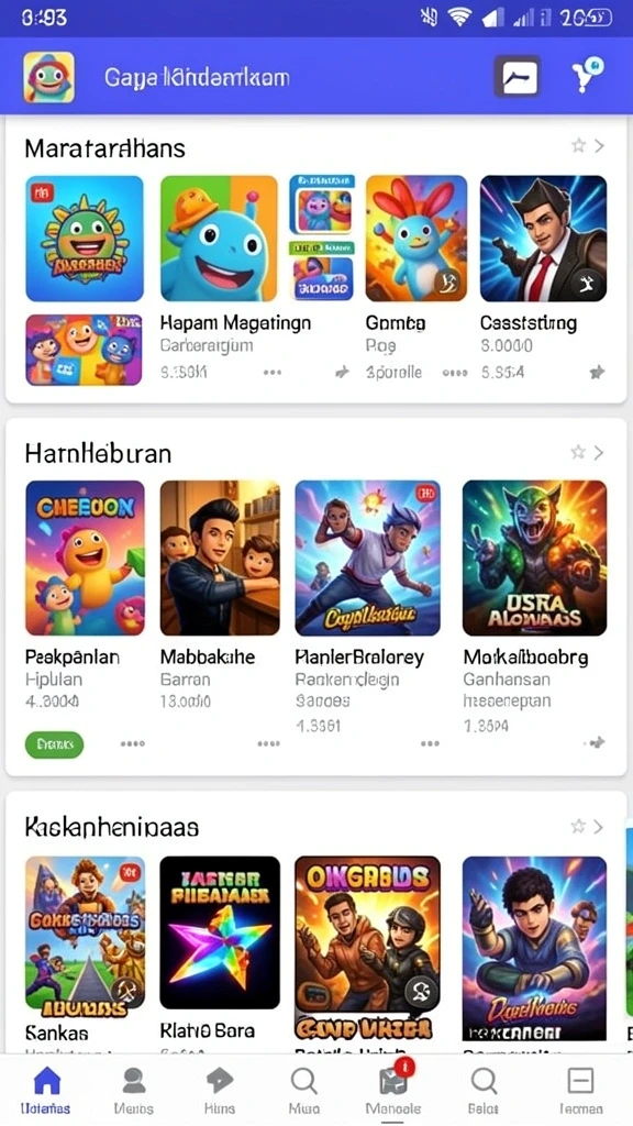Tampilan antarmuka KAKWIN yang modern dan menarik.
