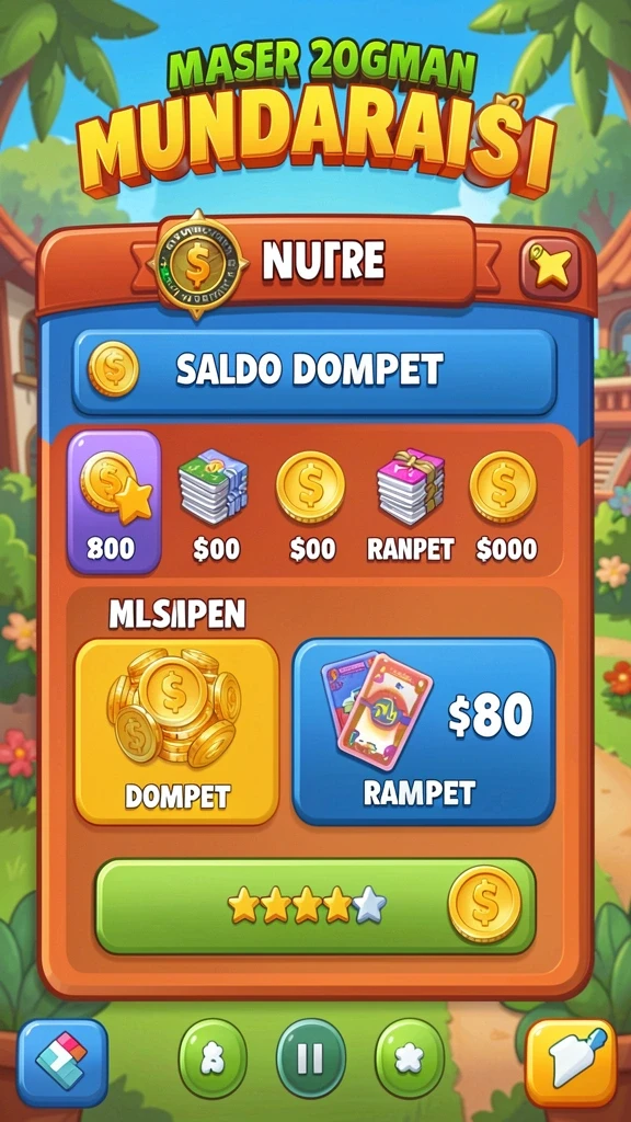 Menu pilihan karakter yang beragam dalam KEPO66.