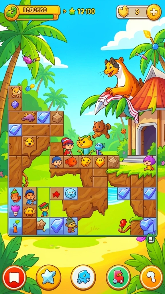Fitur multiplayer yang memungkinkan bermain bersama teman.