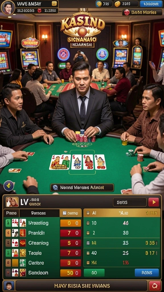 Tampilan antarmuka yang intuitif dan mudah digunakan.