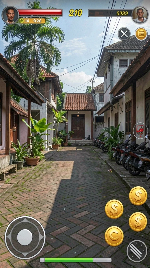 Dunia fantasi yang menakjubkan untuk dijelajahi.
