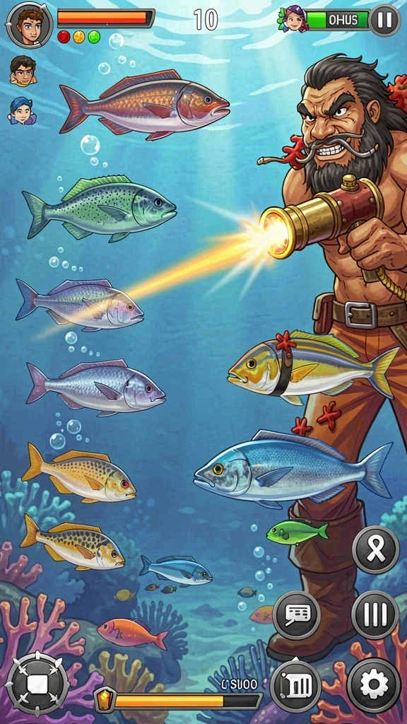 Persaingan seru dalam mode multiplayer.