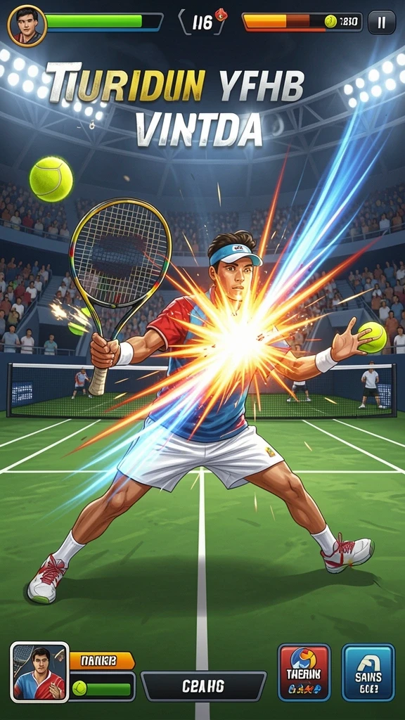 Visual yang menakjubkan selama permainan.