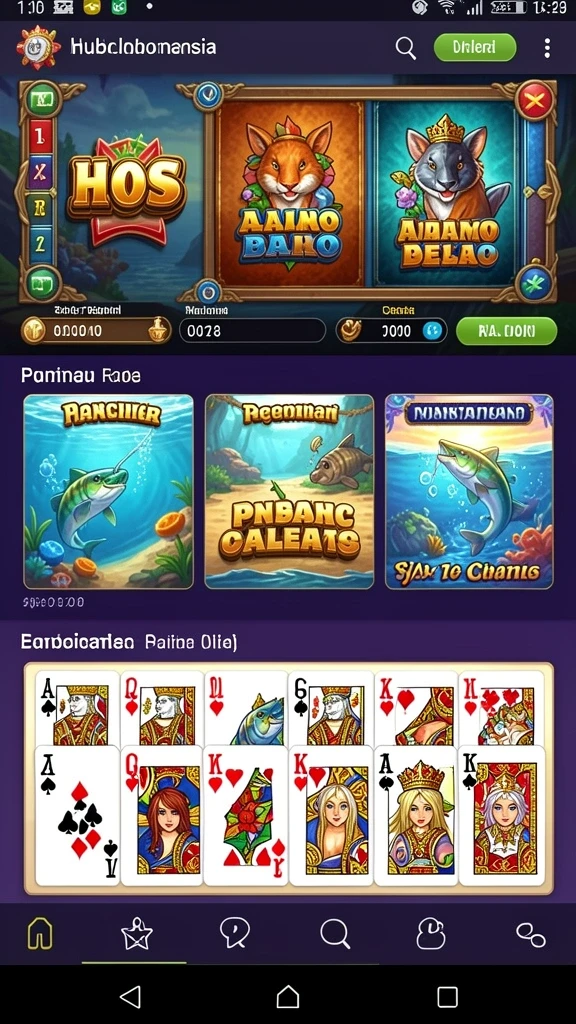 Screenshot menampilkan antarmuka permainan yang menarik.