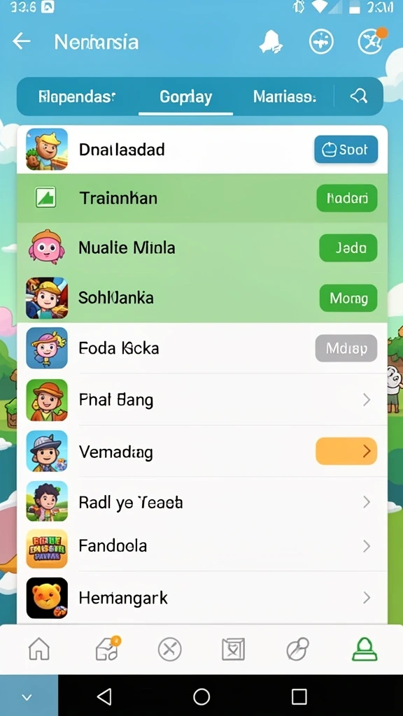 Kompetisi mendebarkan dengan leaderboard global.