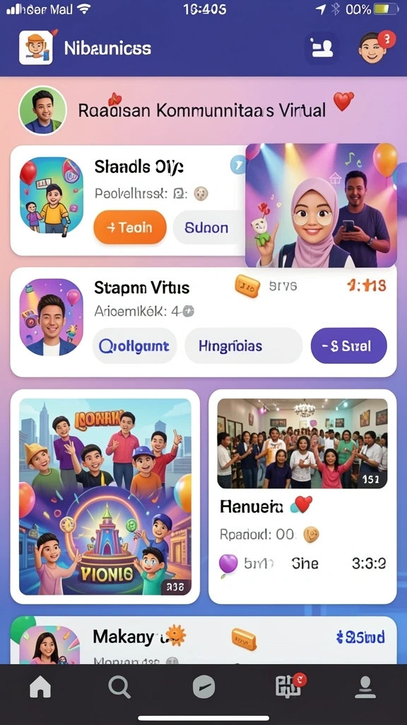 Screenshot tampilan awal yang menarik dari MANDALA77.