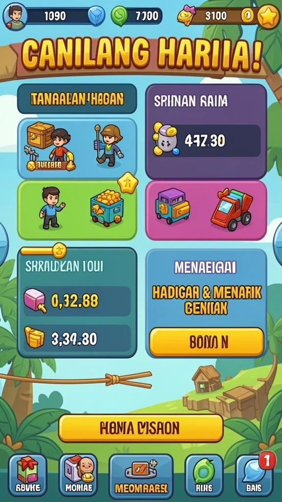 Tampilan antarmuka yang menarik dan mudah digunakan.
