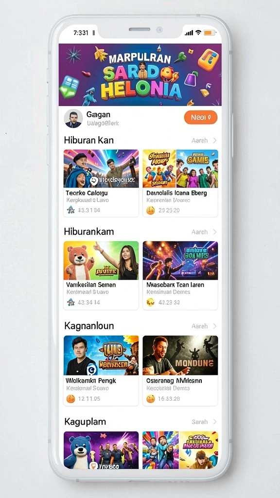 Karakter dan dunia yang penuh warna dan hidup.