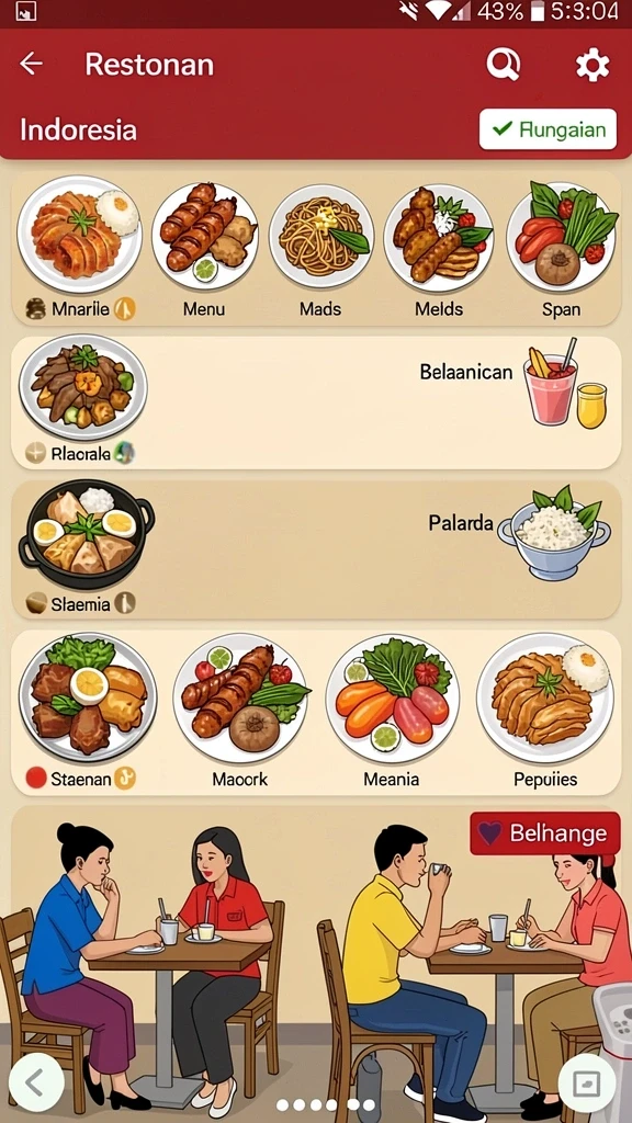Beragam permainan untuk memenuhi semua selera.