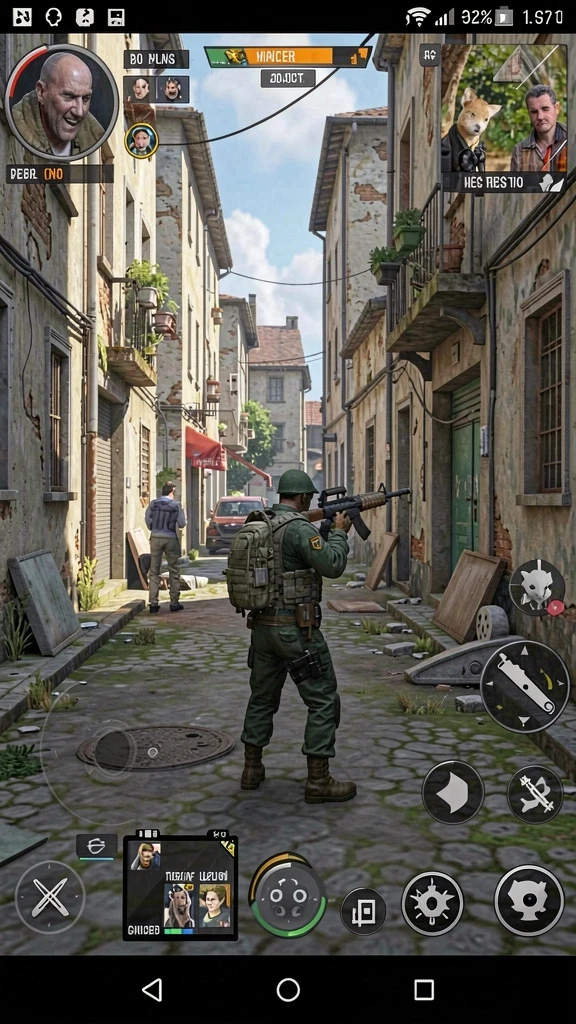 Tangkapan layar menampilkan dunia game yang memukau.
