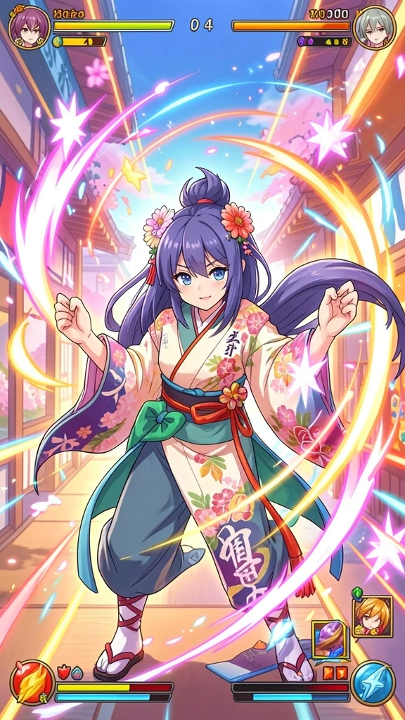 Gameplay yang seru dan menantang di tiap level.