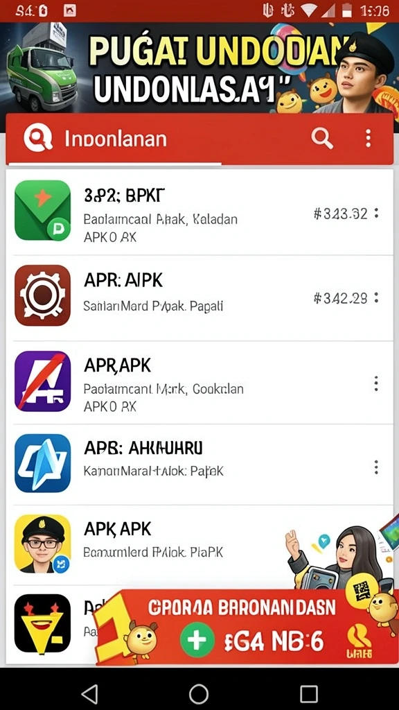 Menunjukkan karakter unik yang dapat dimainkan.