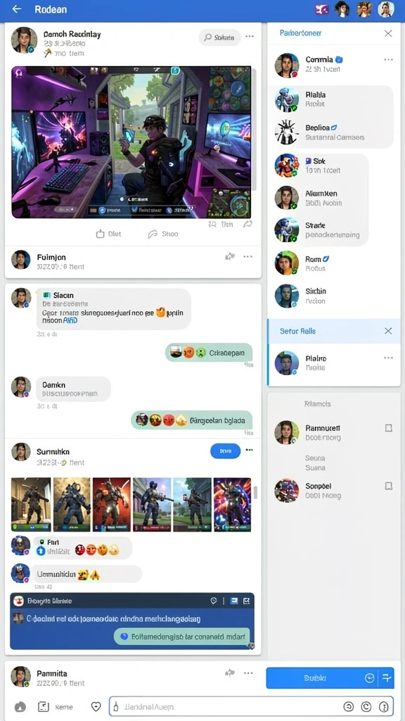Gambar menampilkan karakter utama dalam aksi menarik.