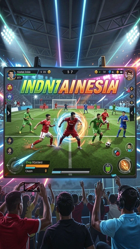 Screenshot menunjukkan fitur kostum karakter yang beragam.