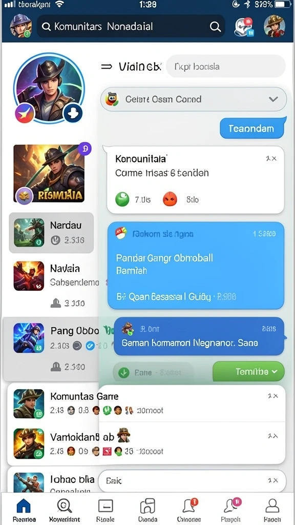 Selain itu, banyak pilihan permainan tersedia.
