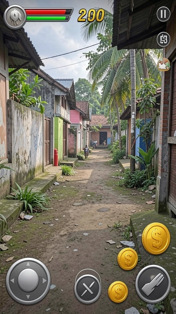Tampilan antarmuka pengguna yang intuitif dan modern.