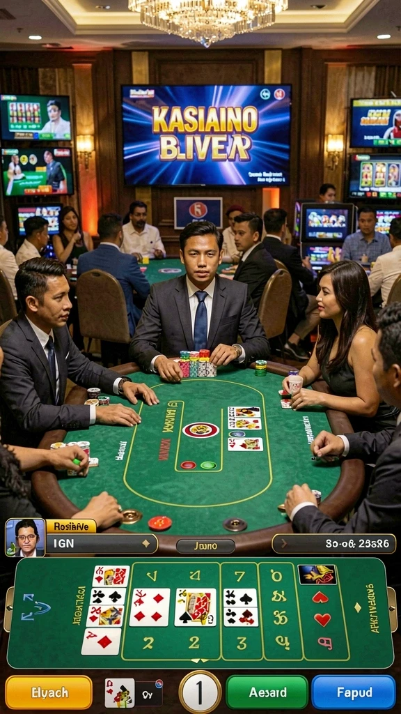 Screenshot aksi gameplay yang mendebarkan.
