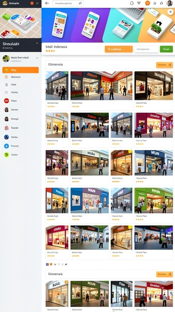 Tampilan antarmuka yang menarik dan user-friendly.