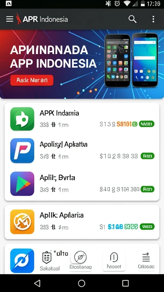 Tampilan antarmuka pengguna yang menarik.