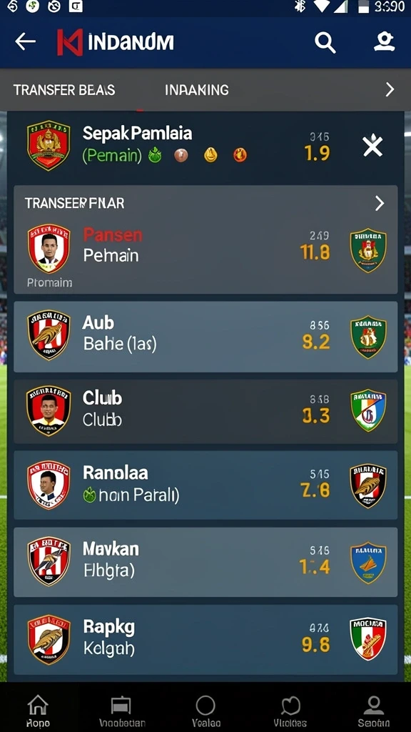 Berbagai pilihan permainan yang tersedia di WONGTOTO.