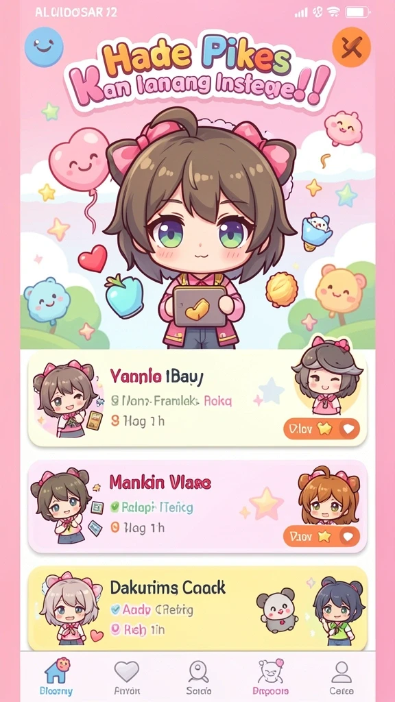 Screenshot yang menunjukkan fitur event terbaru.